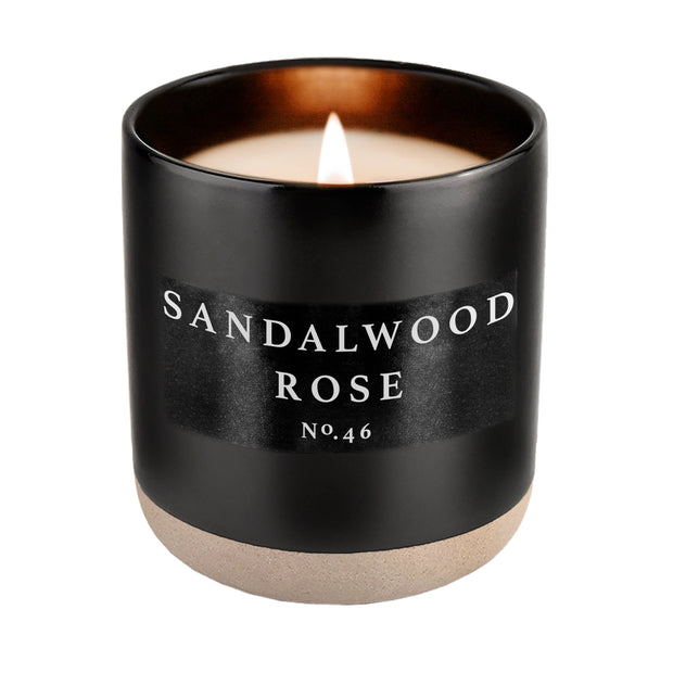 Sandalwood Rose Soy Candle