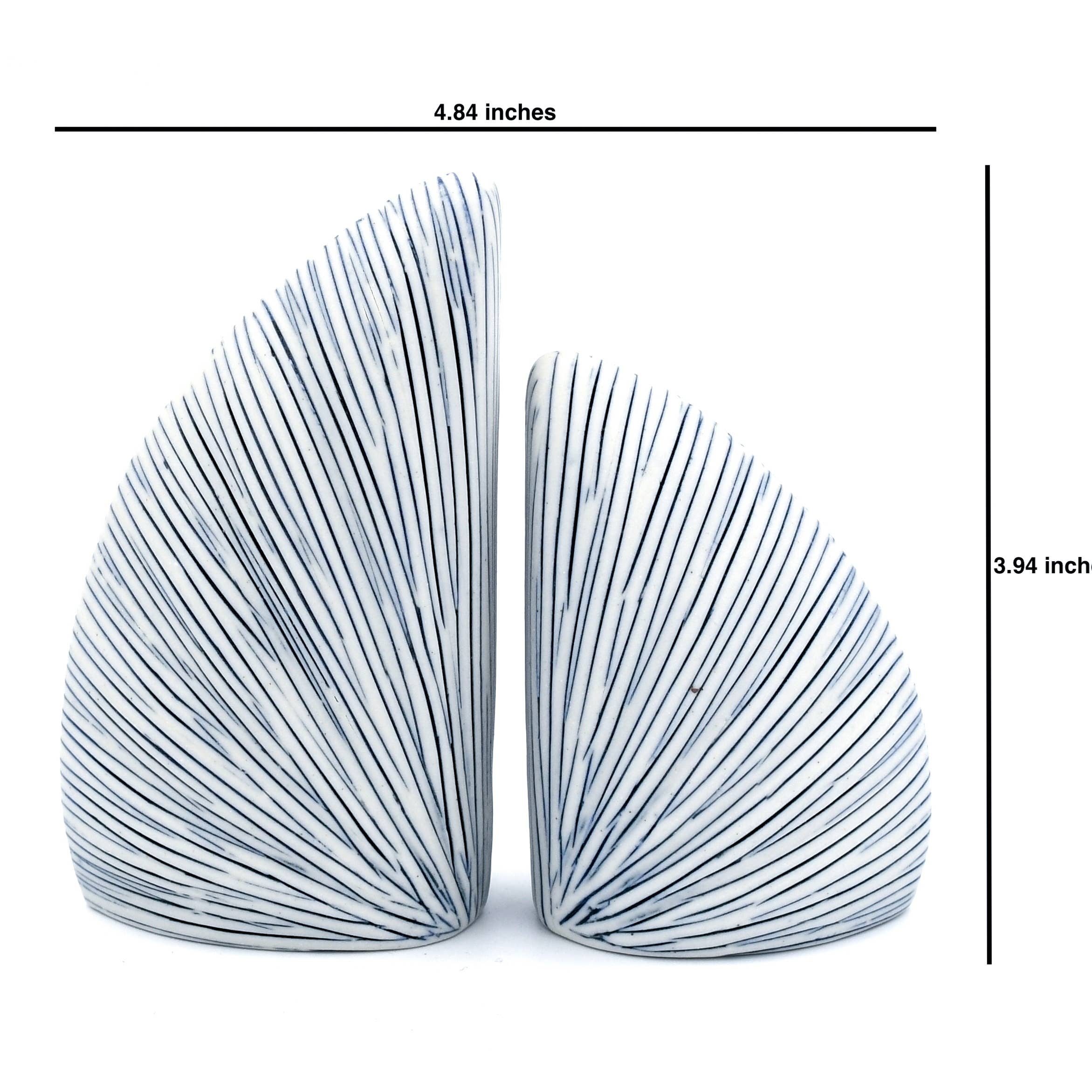 Art Floral Trading Striped Porcelain Salt and Pepper Shaker Set