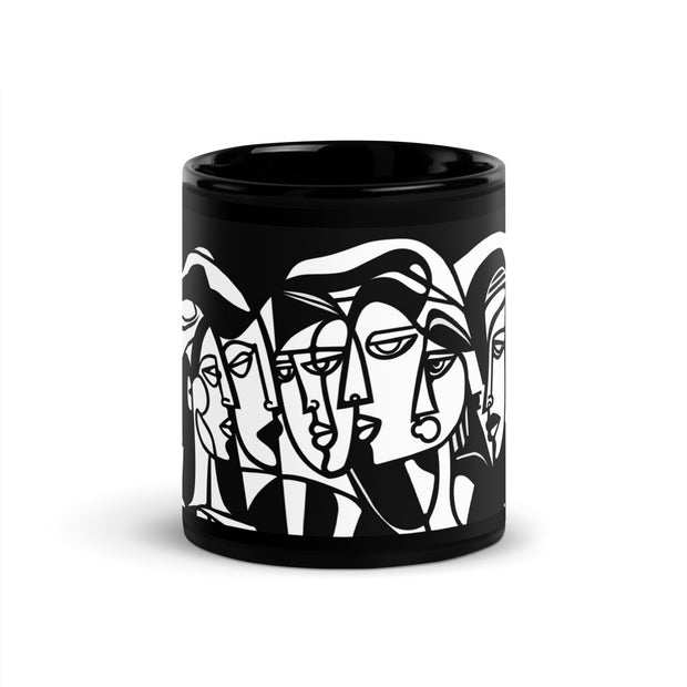 Black Glossy Mugs