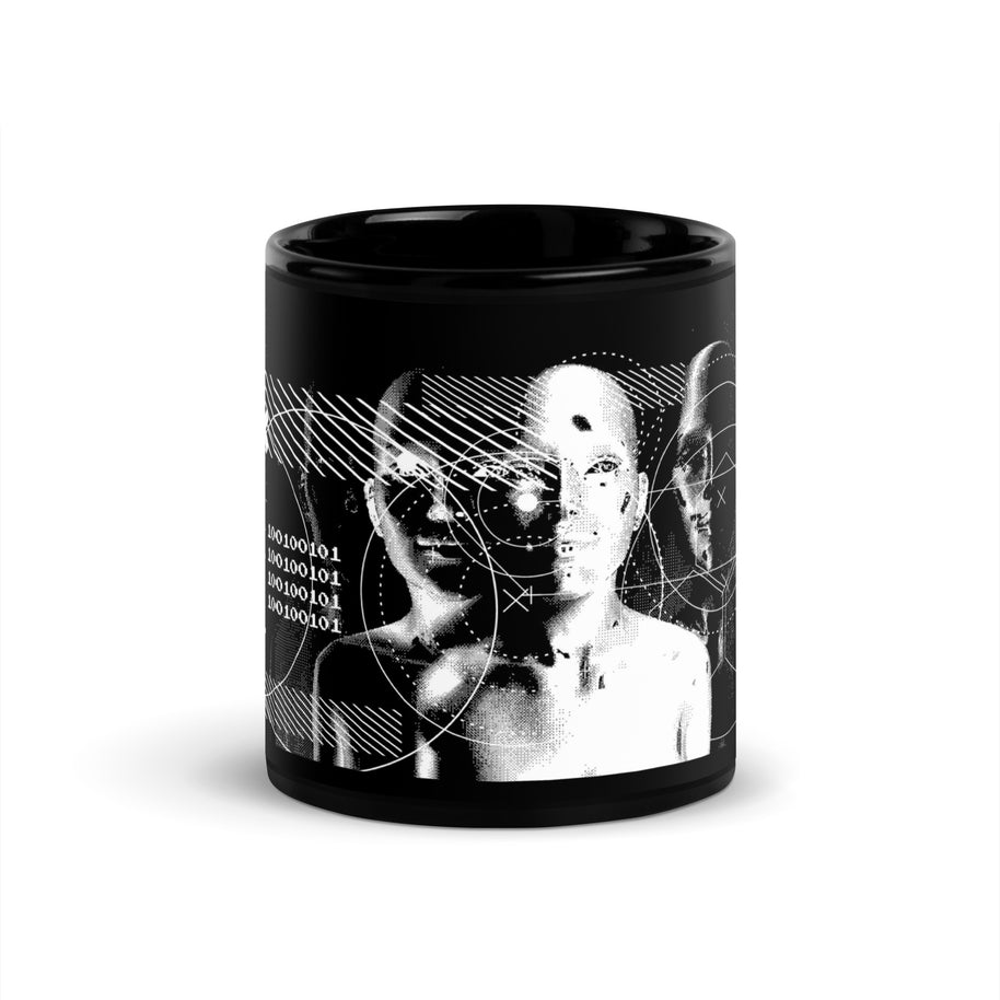 Black Glossy Mugs