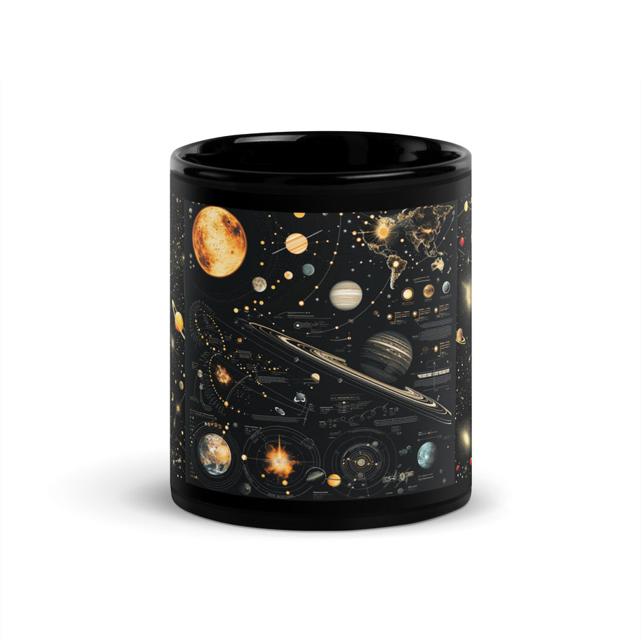 Black Glossy Mugs