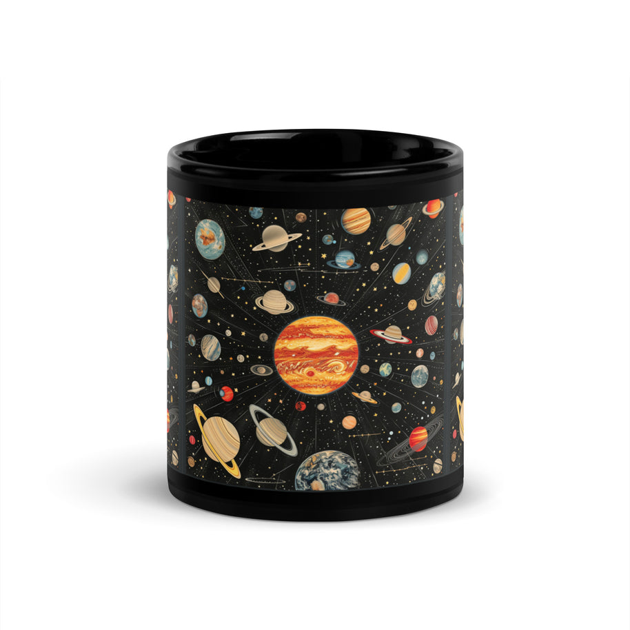 Black Glossy Mugs