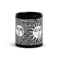 Black Glossy Mugs