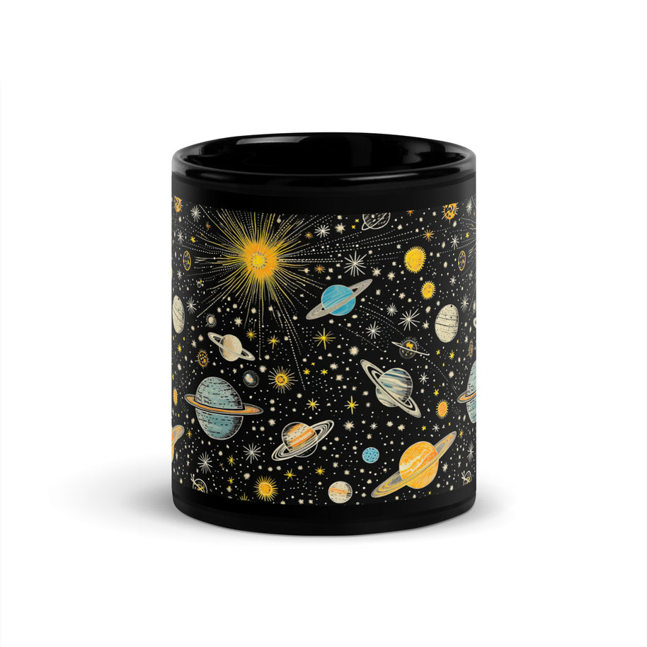 Black Glossy Mugs