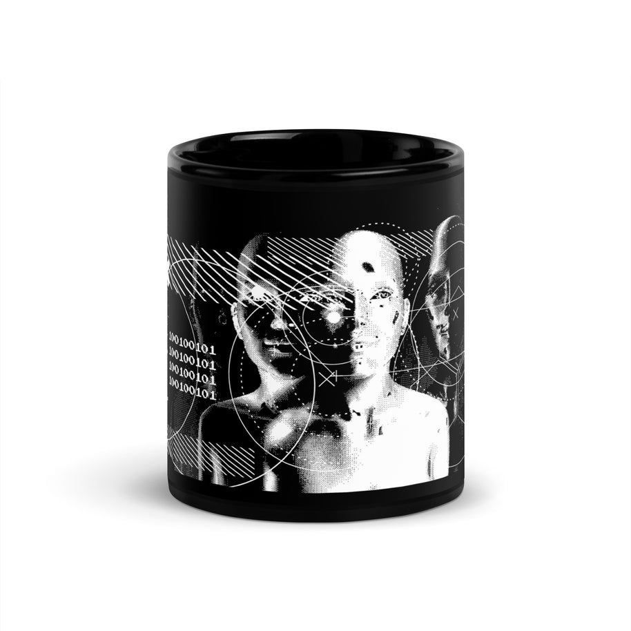 Black Glossy Mugs