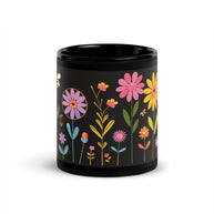 Floral Glossy Mug #2