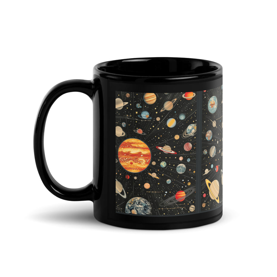 Black Glossy Mugs