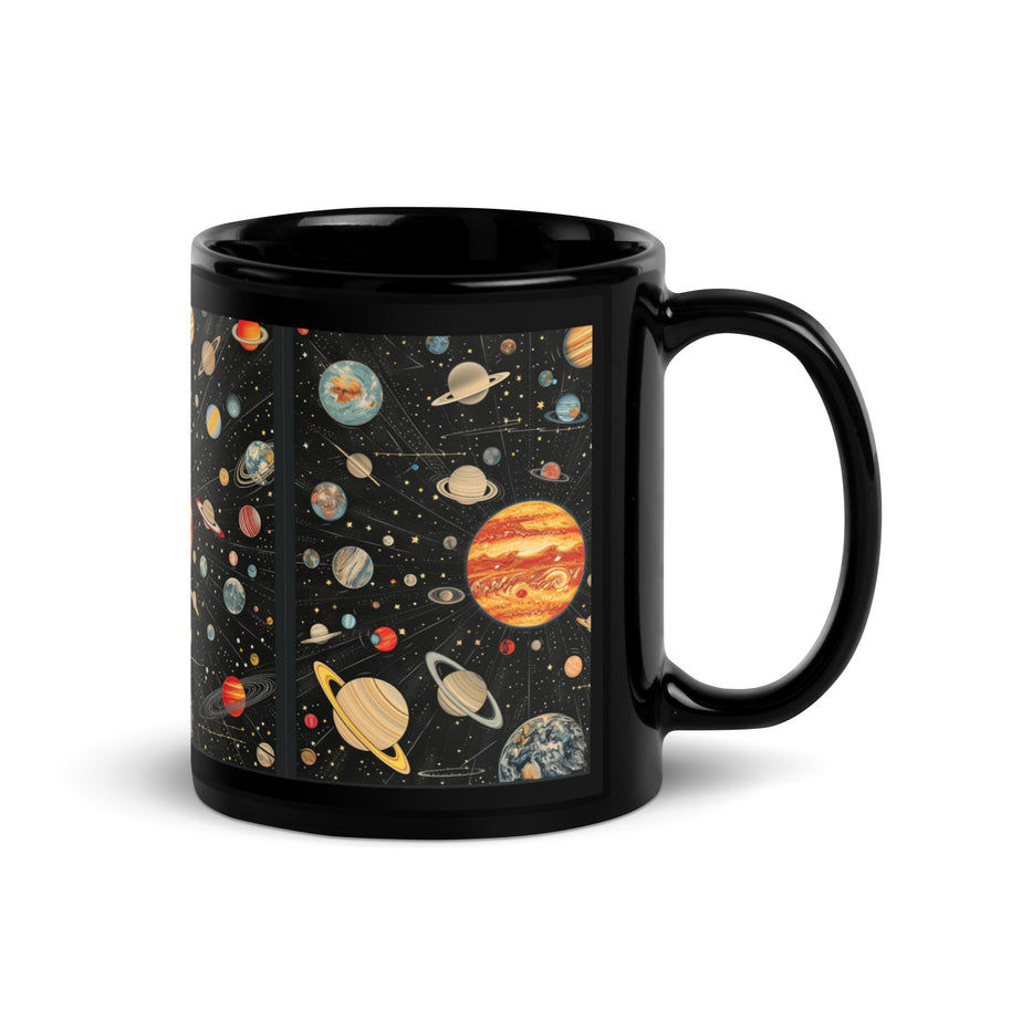 Black Glossy Mugs