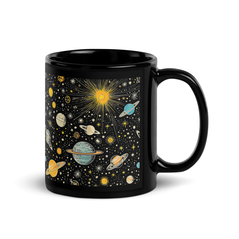 Black Glossy Mugs