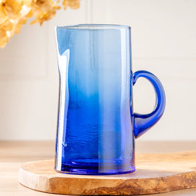 Verve Culture - Moroccan Cone Jug - Blue