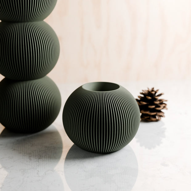 Modernized Pottery - Triple Bubble Vase