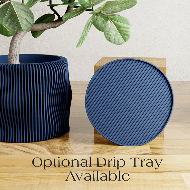 Modernized Pottery - Wavy Planter