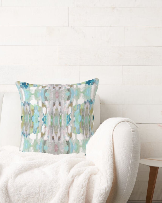 Layla Decorative Abstract Modern Art Throw Pillow