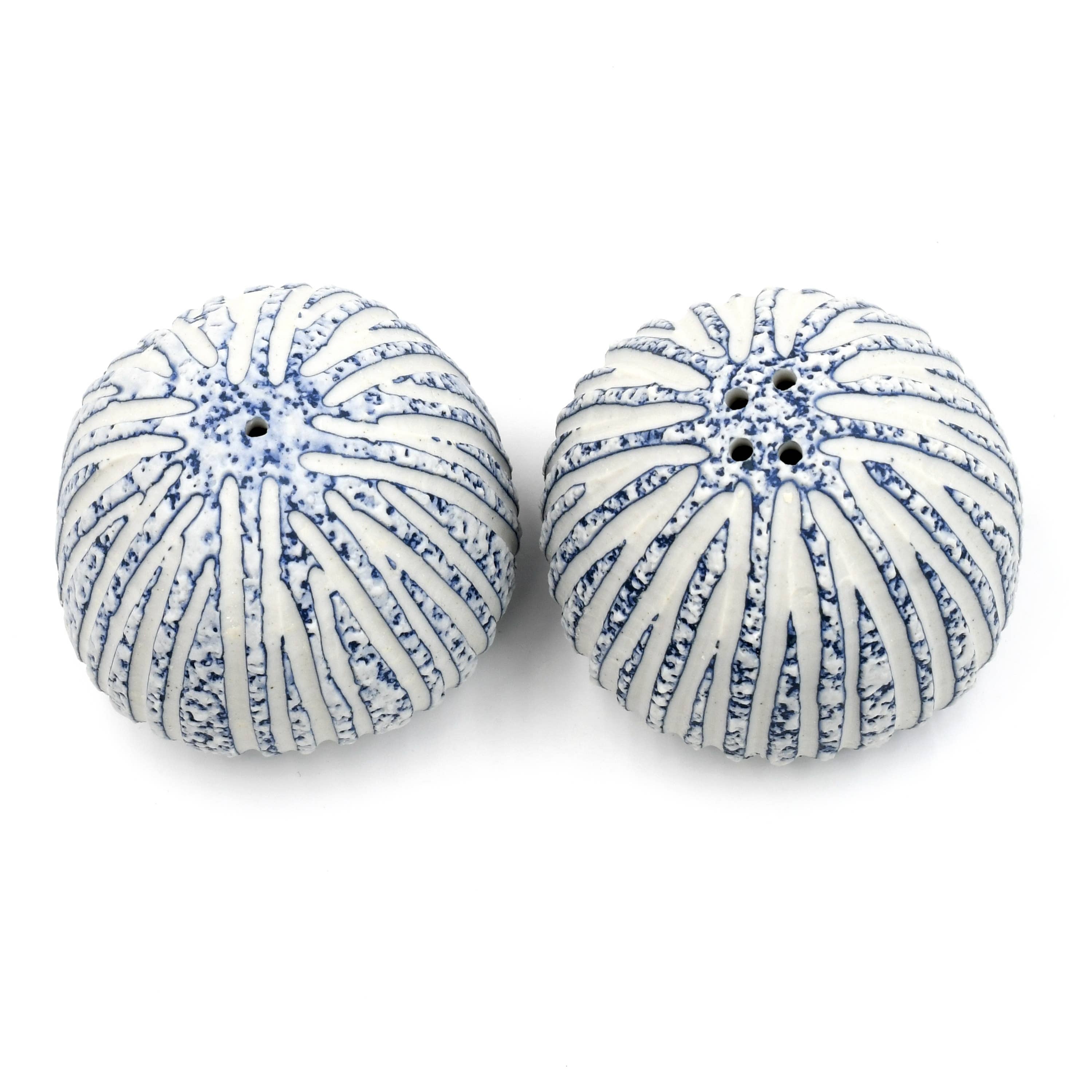 AFT Pebble Handcrafted Porcelain Salt and Pepper Shaker Set