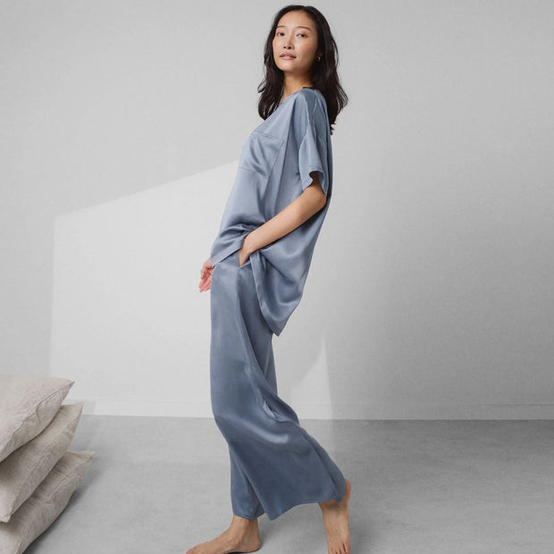 Lunya - Washable Silk Tee Pant Set