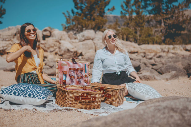 Picnic Time - Classic Wine & Cheese Picnic Basket