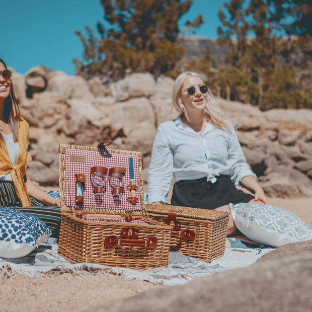 Picnic Time - Classic Wine & Cheese Picnic Basket