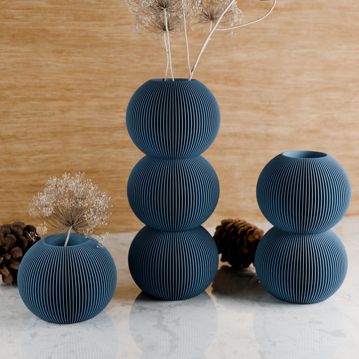 Bubble Vase  - Triple Bubble
