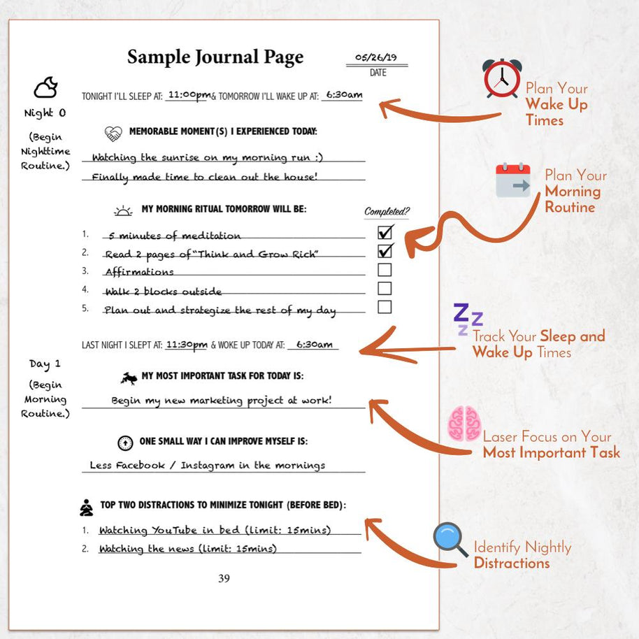 Habit Nest - The Morning Sidekick Journal