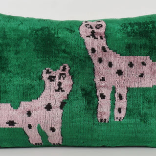 MD Home Lawrence & Pablo - Ikat Silk/Velvet Pillowcase