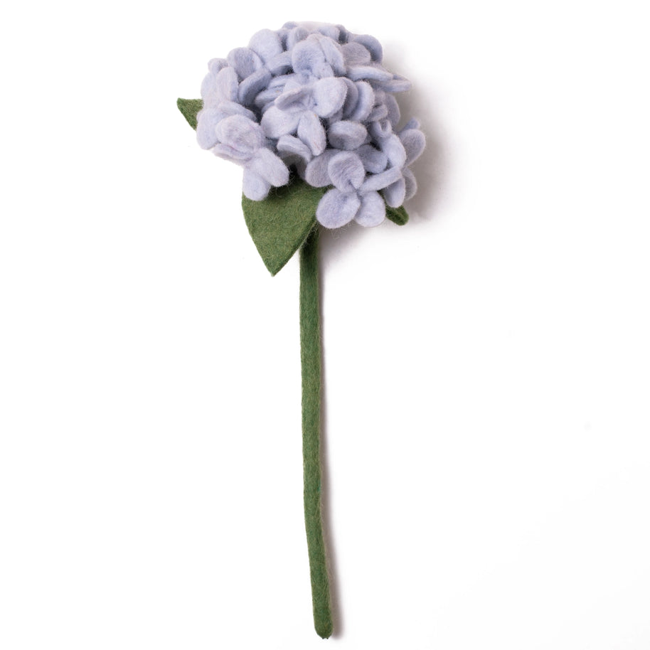 Global Goods Partners Felt Hydrangea Flowers