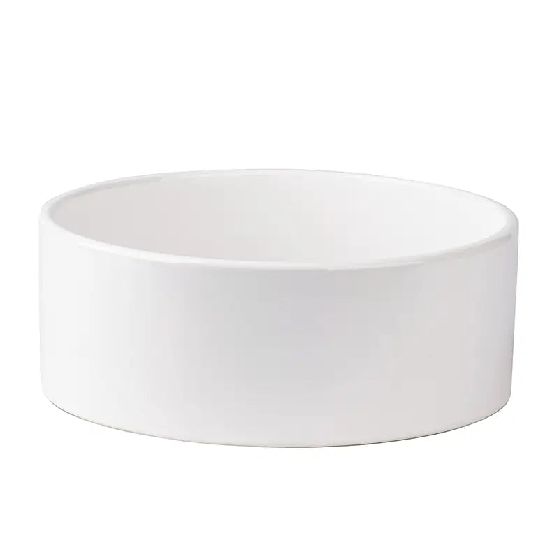 Classic White Pet Bowl