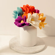 Global Goods Partners Felt Daisy Flower