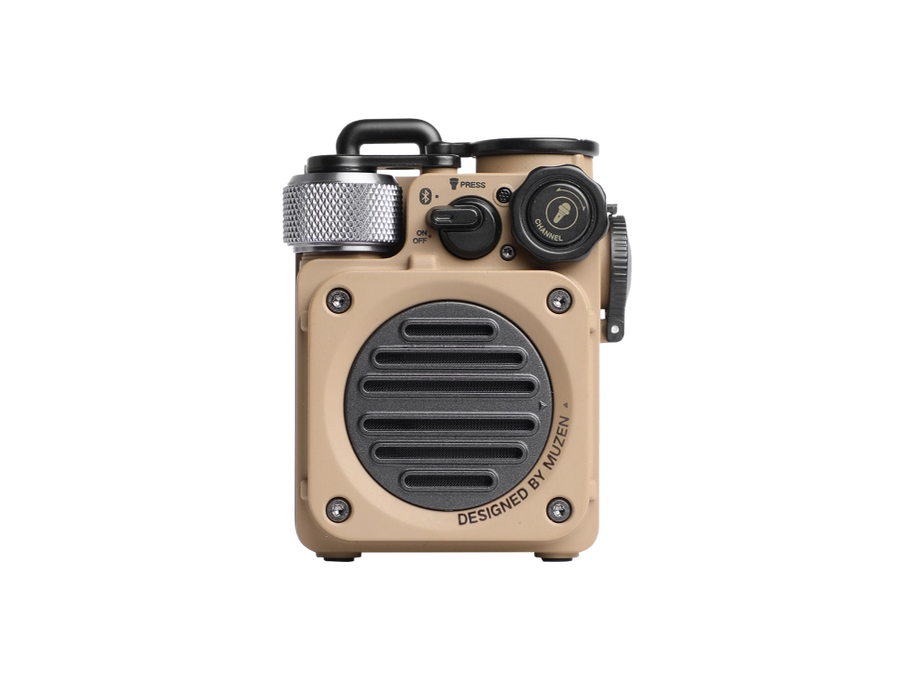 Muzen - Wild Mini Rugged Outdoor Portable Bluetooth Speaker