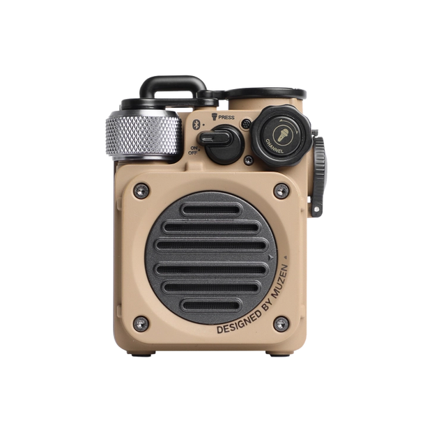 Muzen - Wild Mini Rugged Outdoor Portable Bluetooth Speaker