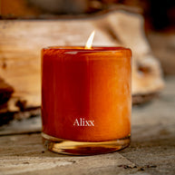 Alixx - Cuir Épicé Cylindre Candle  (Small)