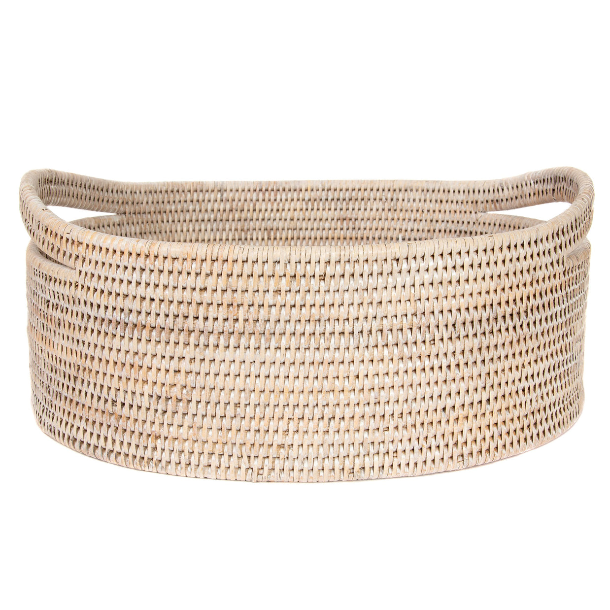 Artifacts Trading Company Rattan Oval Storage Basket