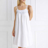 Grace White Cotton Nightgown
