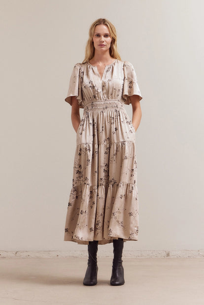 Grade & Gather -  Floral Printed Dress