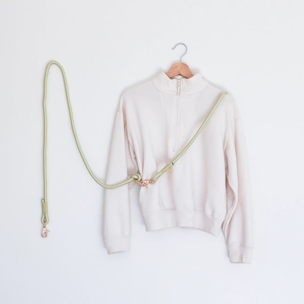 Hands-Free Braided Rope Dog Leash