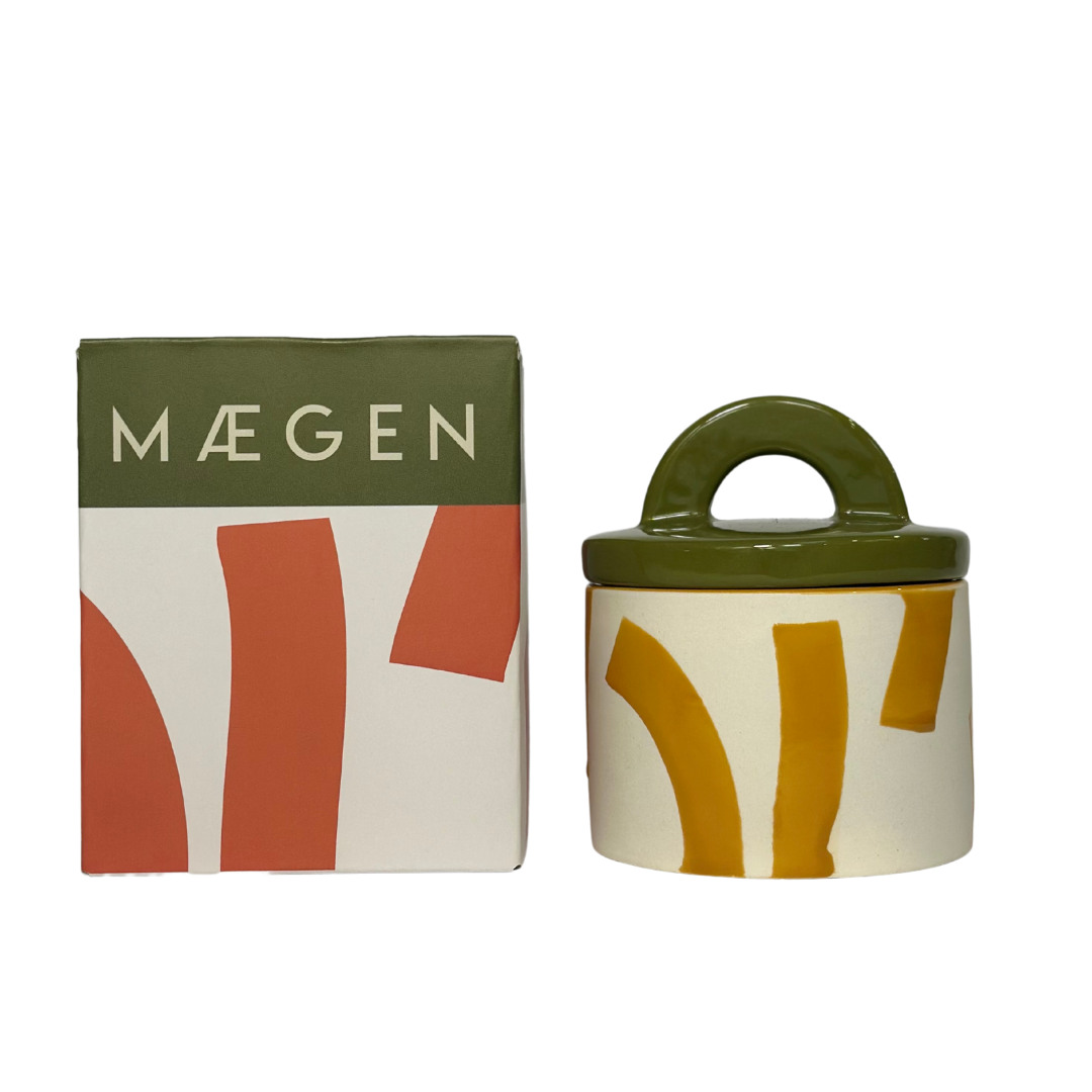MÆGEN Pablo Pots Candle in Pomelo & Sage