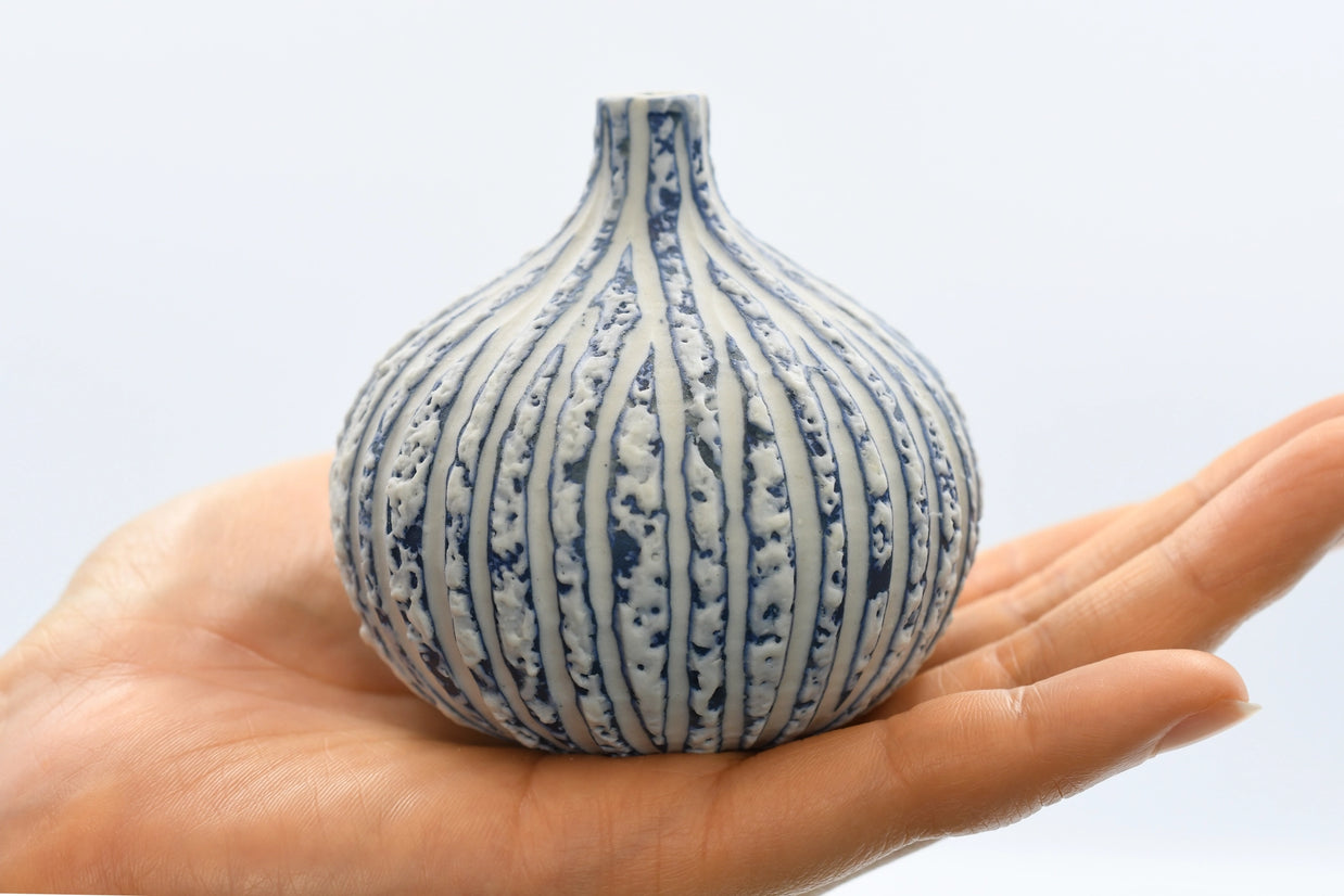 AFT Congo Tiny Textured Porcelain Bud Vase