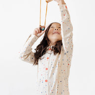 Hello Maypole Wood Slingshot and Felt Balls