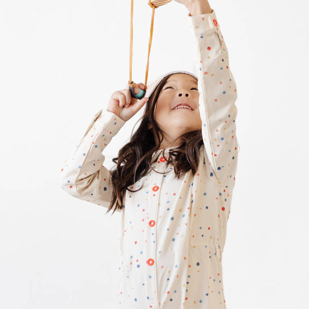 Hello Maypole Wood Slingshot and Felt Balls
