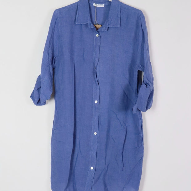 LÉA & LUC - Button Down Shirt Short Dress
