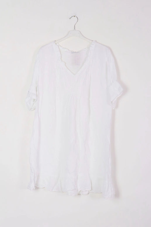 LÉA & LUC Short Linen Dress