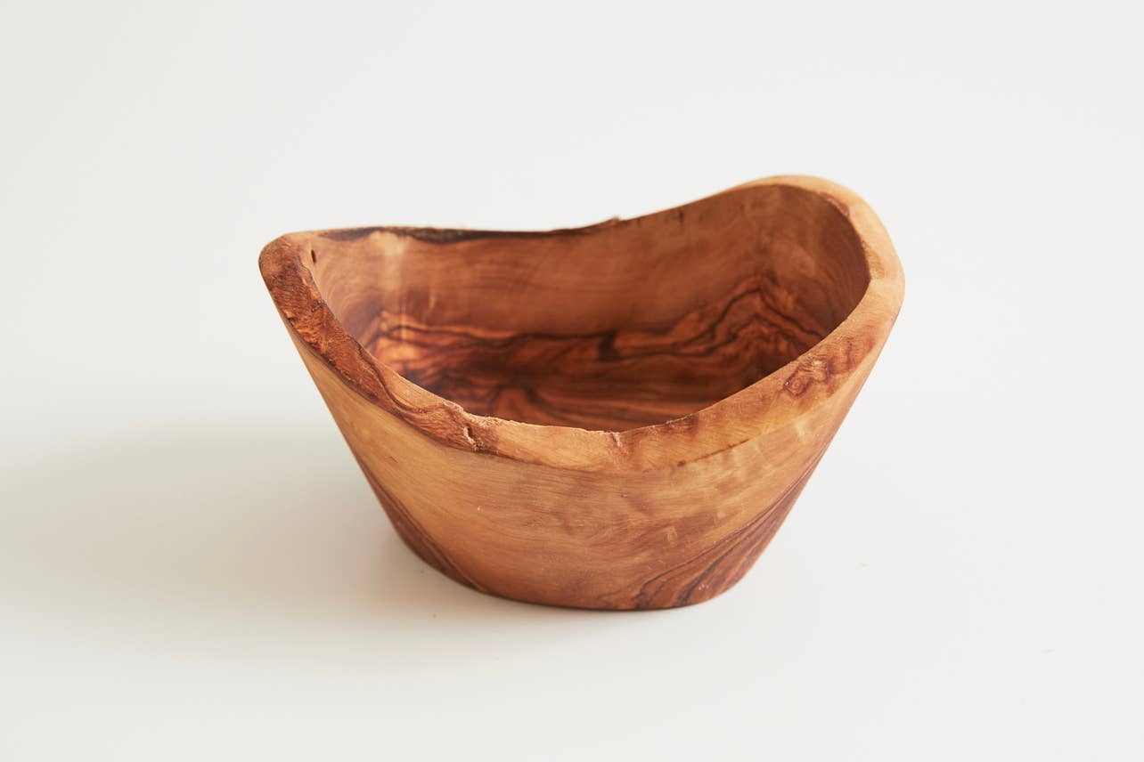 Verve Culture Italian Olivewood Small Serving Bowl