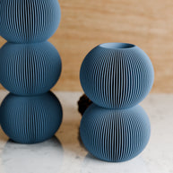 Modernized Pottery - Triple Bubble Vase