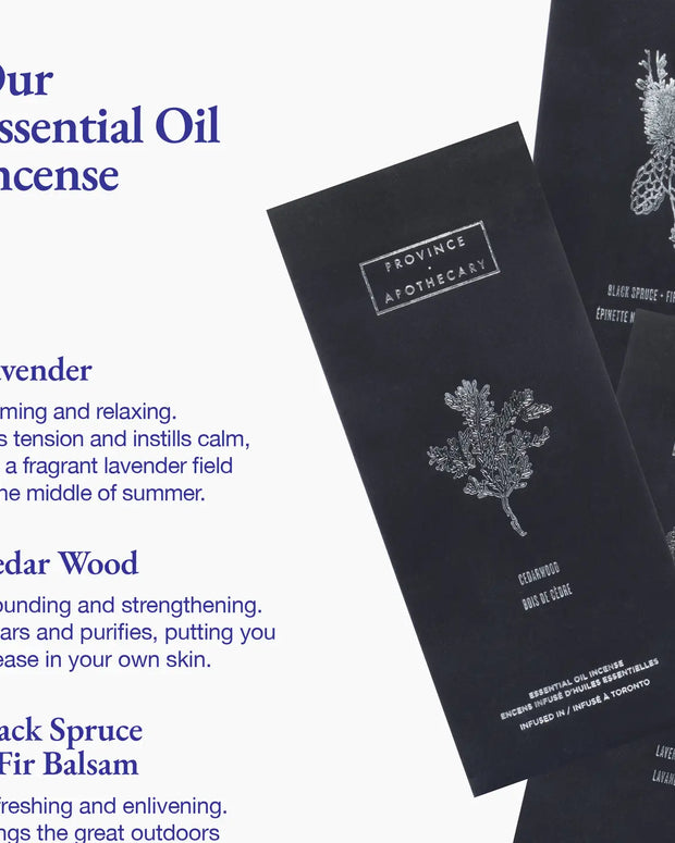 Province Apothecary - Essential Oil Incense