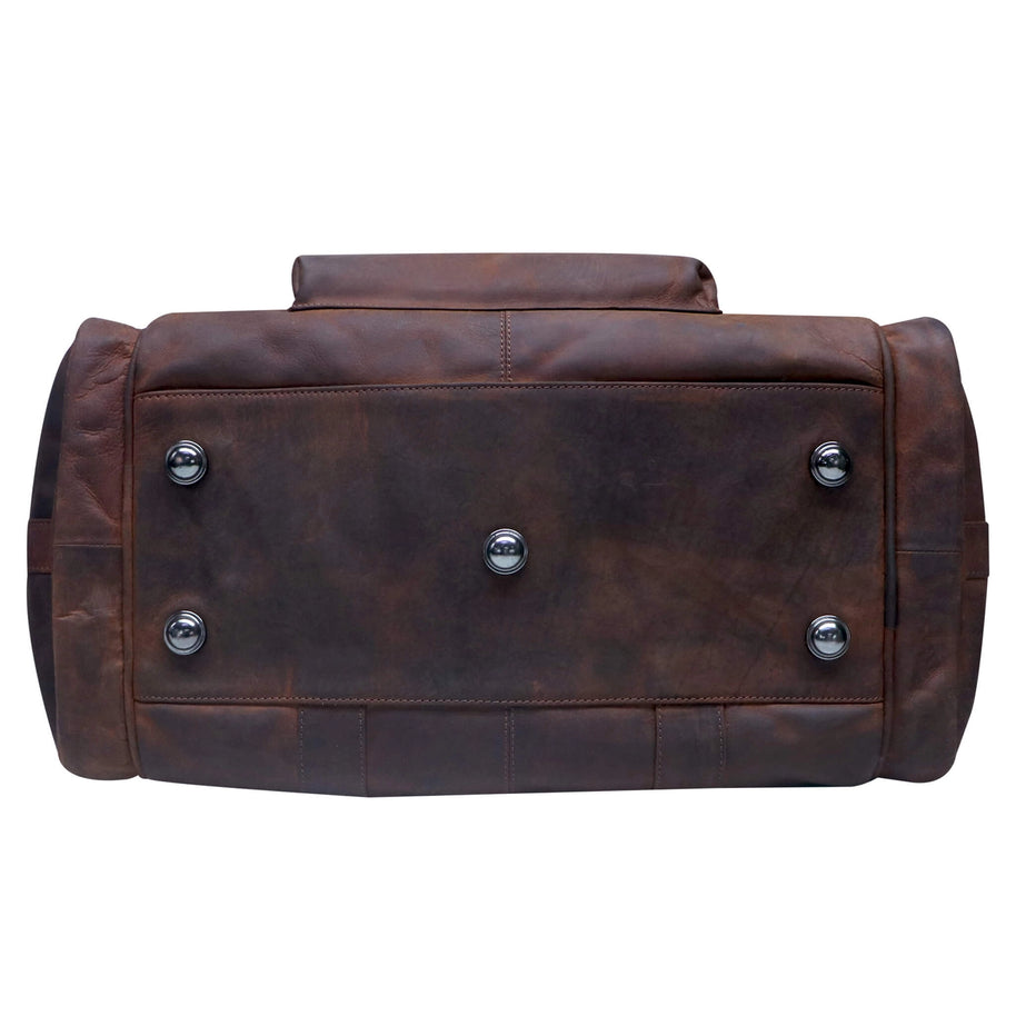 Men's Leather Small Travel Bag -Sandalum