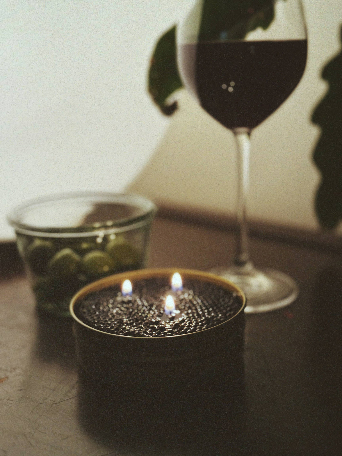 Tinned Candle Fancy Caviar Candle