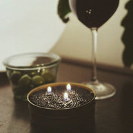 Tinned Candle Fancy Caviar Candle