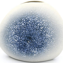 AFT Blue & White Diva Round Mini S-Handcrafted Porcelain Bud Vase