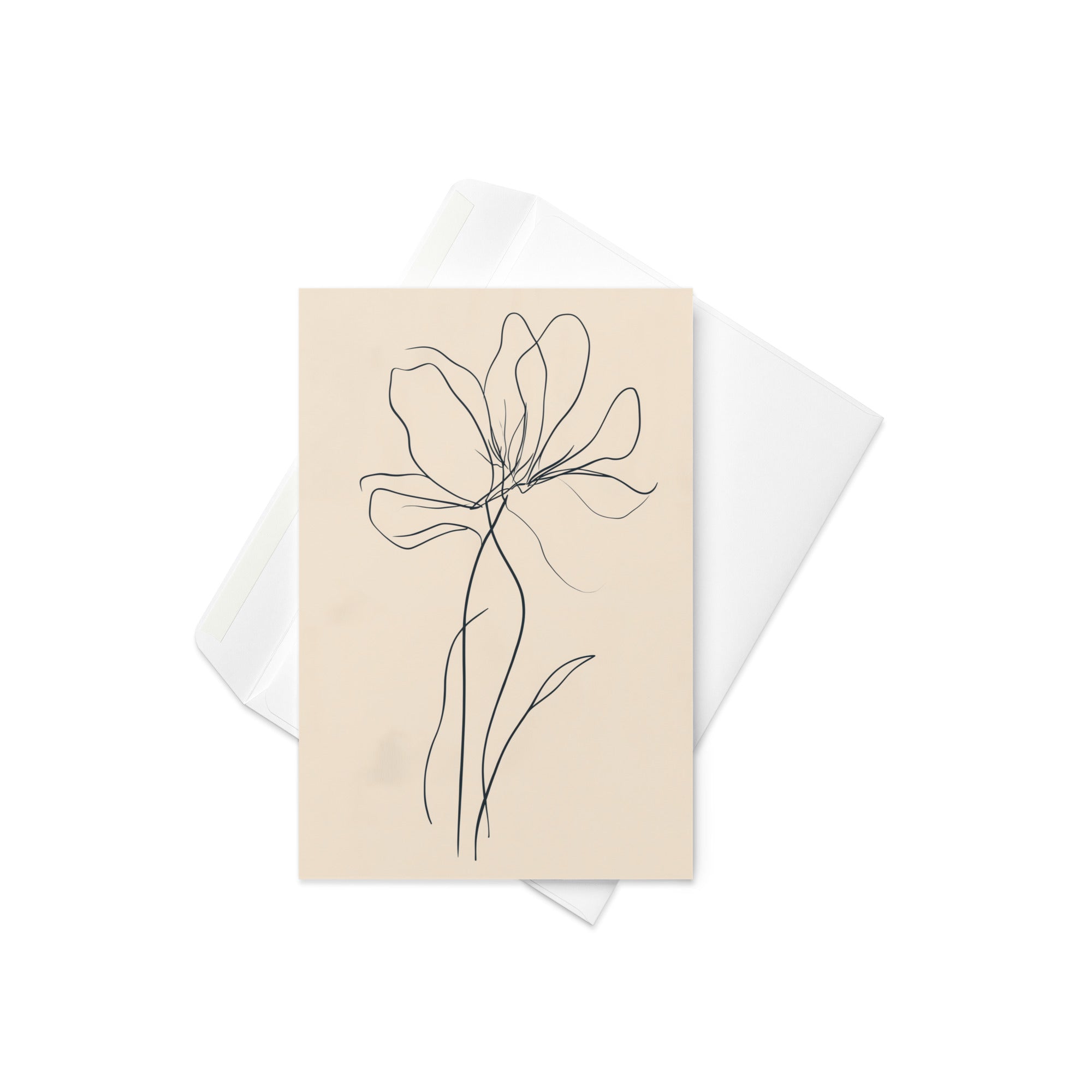 Flower - #1 - Greeting Card