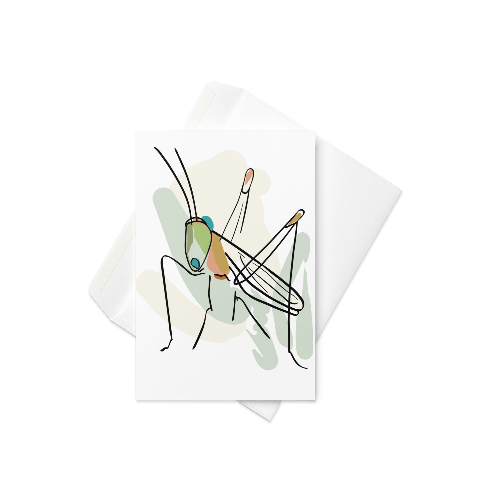 Little Grasshopper - Greeting Card