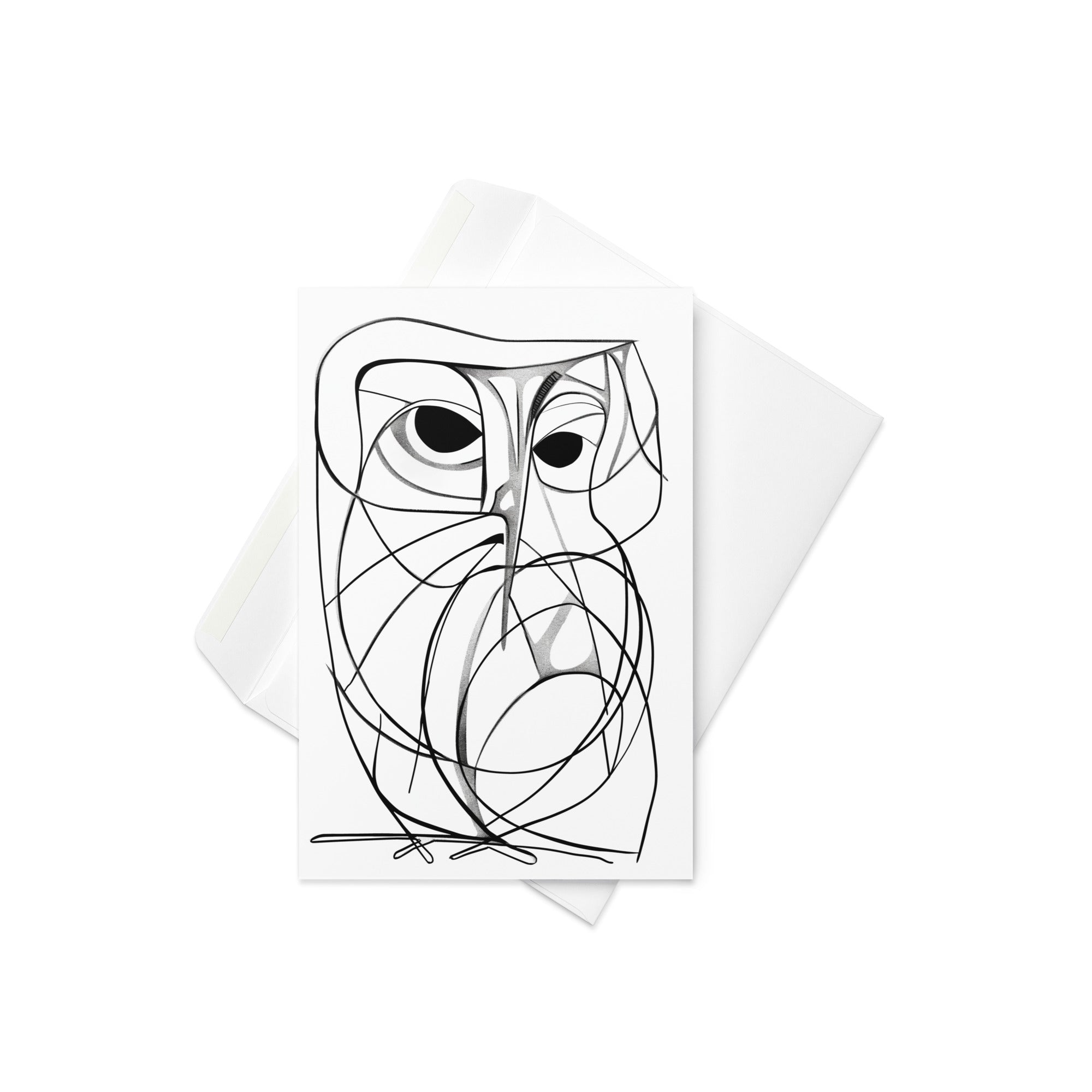 Owl Greeting Card - #1